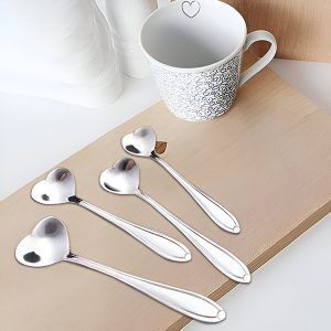Südamekujulised kohvilusikad (4 tk) | HEARTSPOON