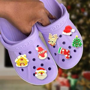 Helendavad jõulused jalanõu kaunistused (7tk) | SHINETAGS