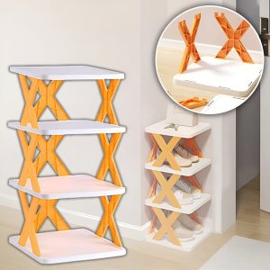 Mitmekihiline kokkupandav jalatsiriiul | OBUCKO