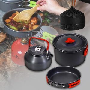 Kompaktne ja vastupidav 12-osaline kööginõude komplekt | COOKLAPSO
