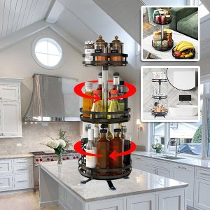 360° pööratav metallist hoiukorraldus (3 kihti) | SPINSTORE