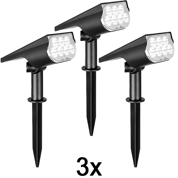 3x Välivalgusti, mis töötab päikeseenergial | SPOTIKE